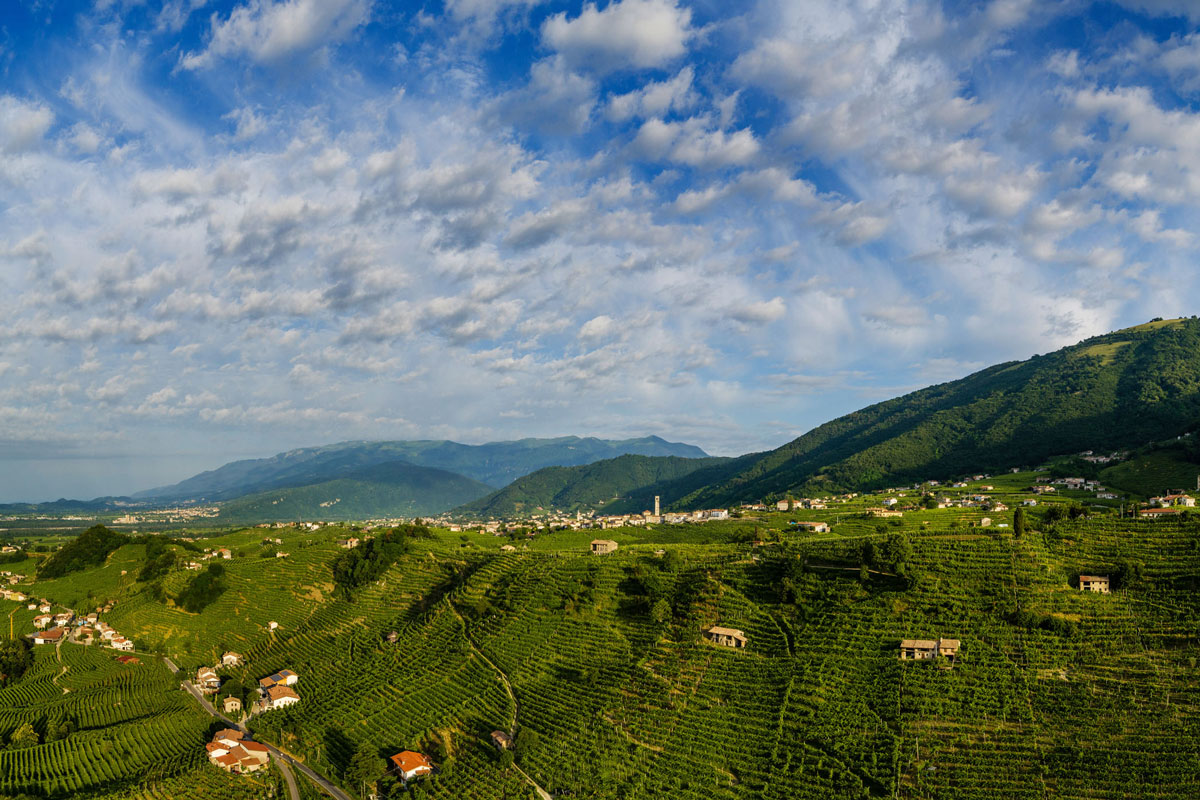 Colline del Cartizze a Santo Stefano di Valdobbiadene
