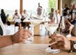 Calici di Valdobbiadene DOCG durante una visita in cantina